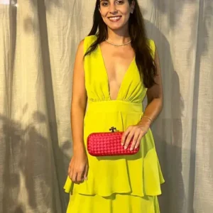 Vestido Clara Verde Lima
