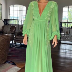 Vestido Elisa Lima Verde