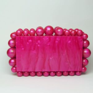 Clutch Bubble rosa