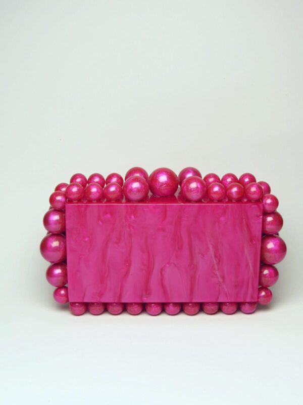 Clutch Bubble rosa - Image 2