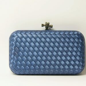 Clutch Tressê Azul Marinho